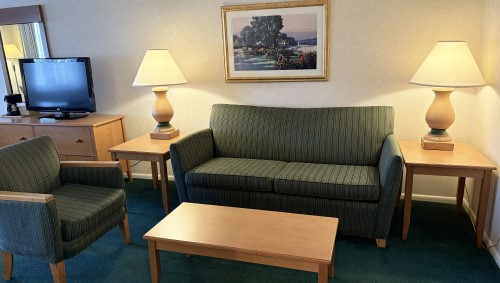 Two Queen Bed Suite with Sleeper Sofa Photo 2